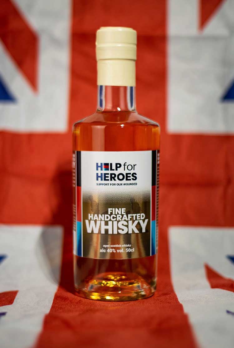 Help for Heroes Fine Handcrafted Whisky