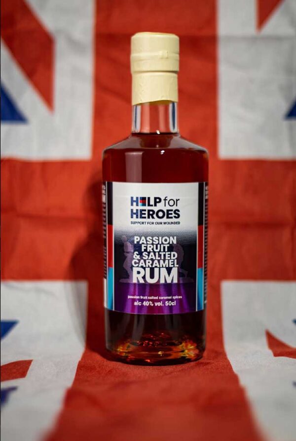 Help for Heroes Passion Fruit and Salted Caramel Rum
