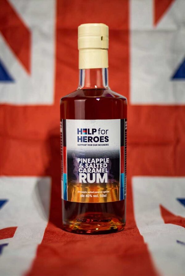Help for Heroes Pineapple & Salted Caramel Rum