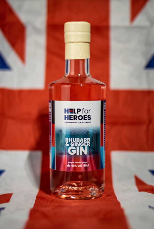 Help For Heroes Rhubarb & Ginger Gin