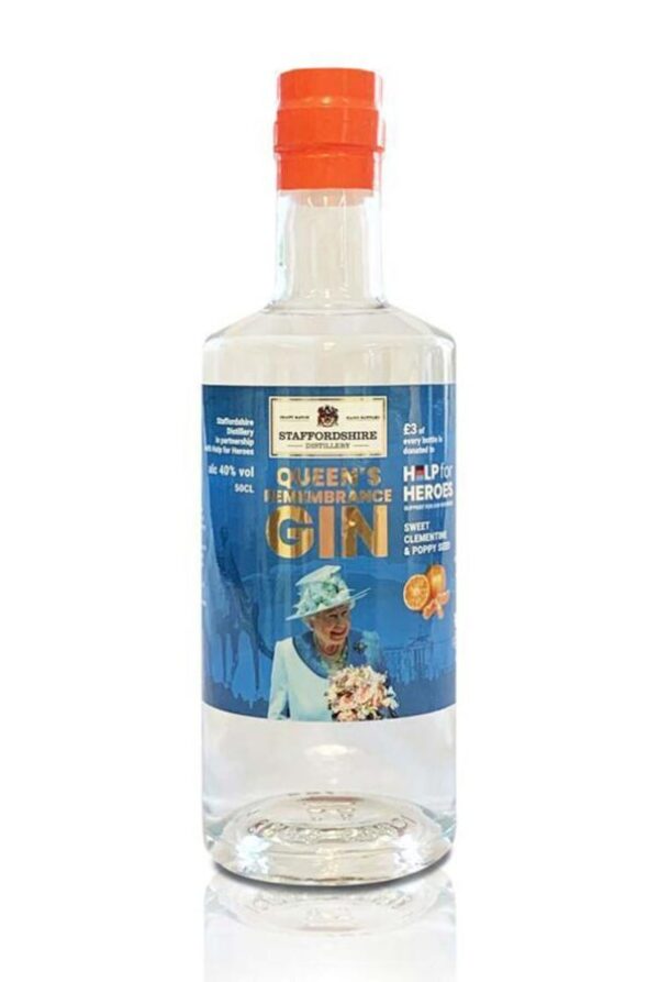 The Queen’s Remembrance Gin Sweet Clementine and Poppy Seed